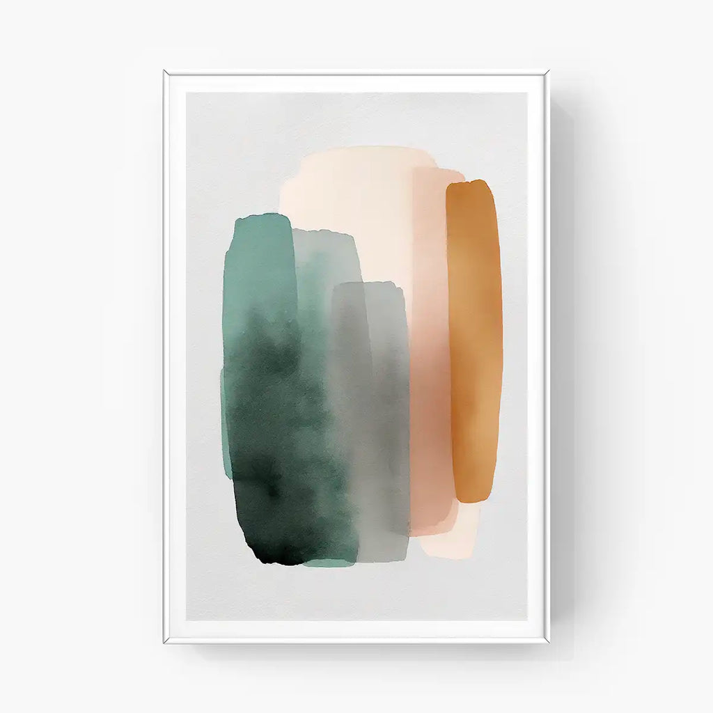 Abstract Watercolor Print printable by Paper & Brush - Printable.app