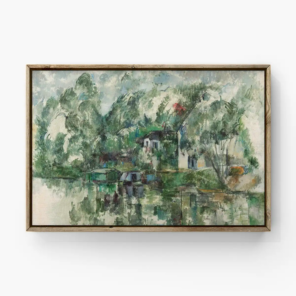 At the Water's Edge printable by Paul Cézanne - Printable.app