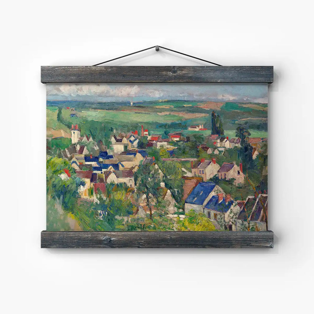 Auvers, Panoramic View printable by Paul Cézanne - Printable.app