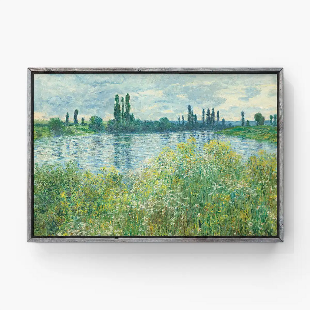 Banks of the Seine, Vétheuil printable by Claude Monet - Printable.app