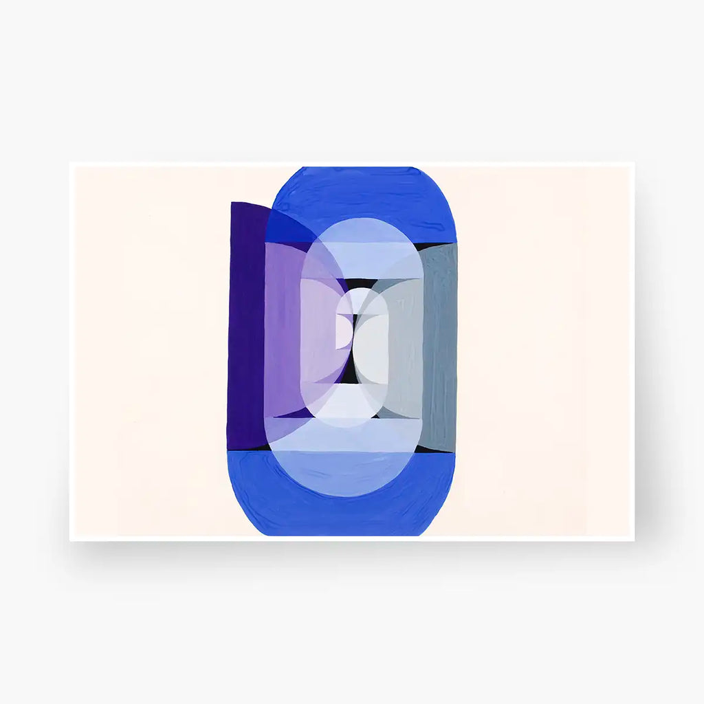 Blue Gray Violet Wheel printable by Joseph Schillinger - Printable.app