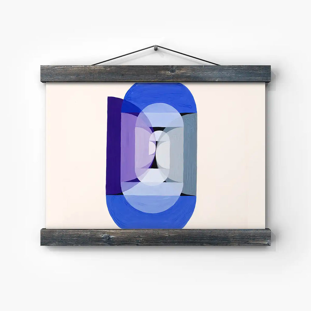Blue Gray Violet Wheel printable by Joseph Schillinger - Printable.app