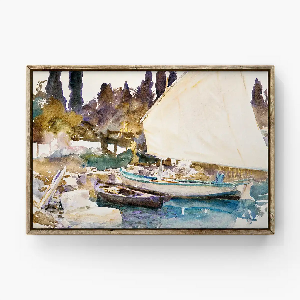 Boats by John Singer Sargent printable by John Singer Sargent - Printable.app