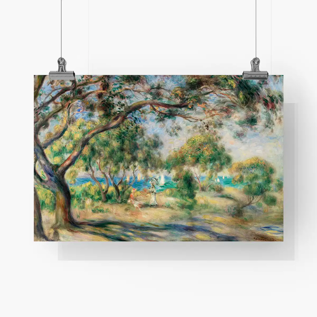 Bois de la Chaise (Paysage) printable by Pierre-Auguste Renoir - Printable.app