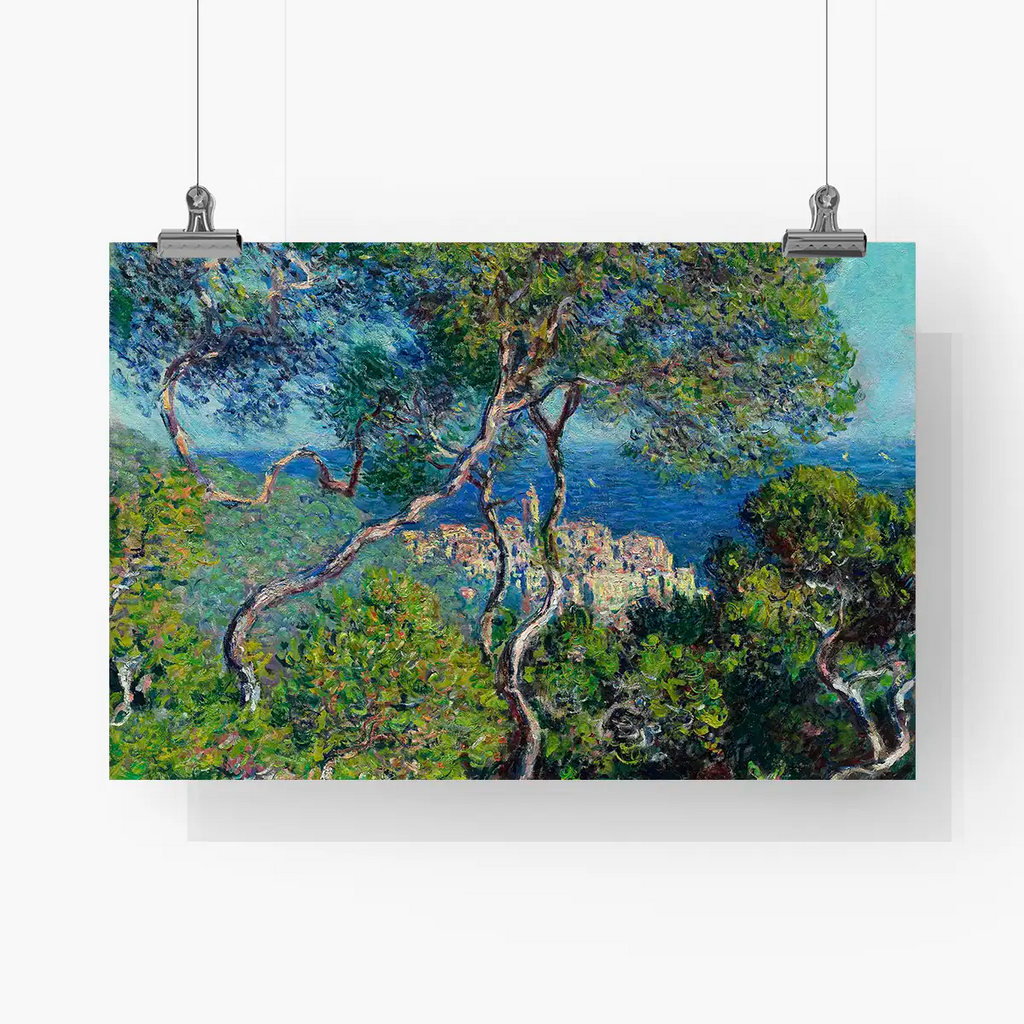 Bordighera printable by Claude Monet - Printable.app