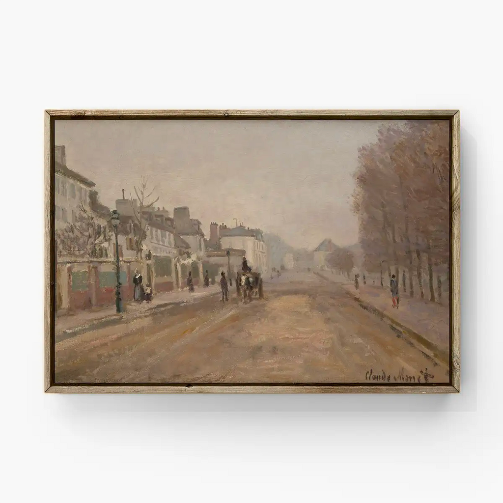 Boulevard Héloise, Argenteuil printable by Claude Monet - Printable.app