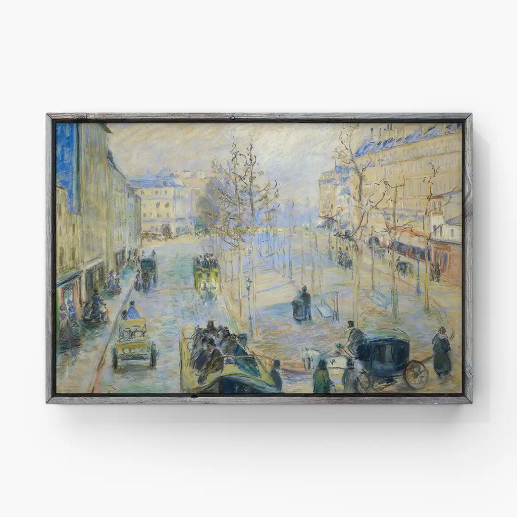 Boulevard Rochechouart printable by Camille Pissarro - Printable.app