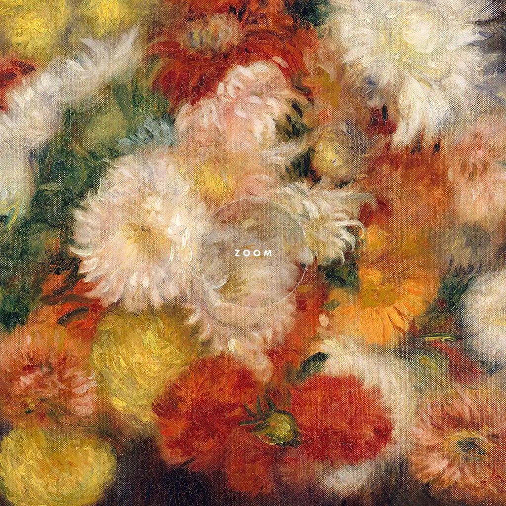 Bouquet of Chrysanthemums printable by Auguste Renoir - Printable.app