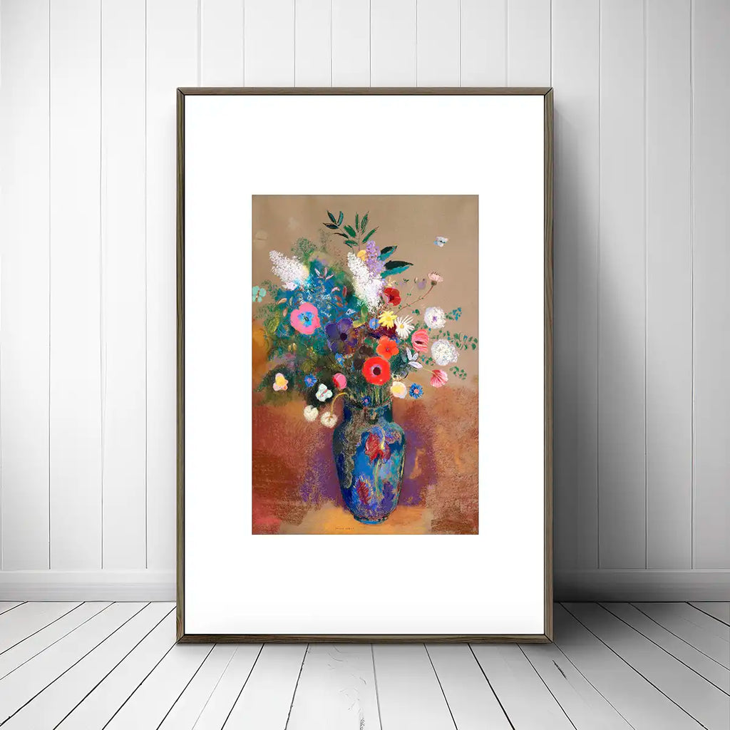 Bouquet of Flowers printable by Odilon Redon - Printable.app