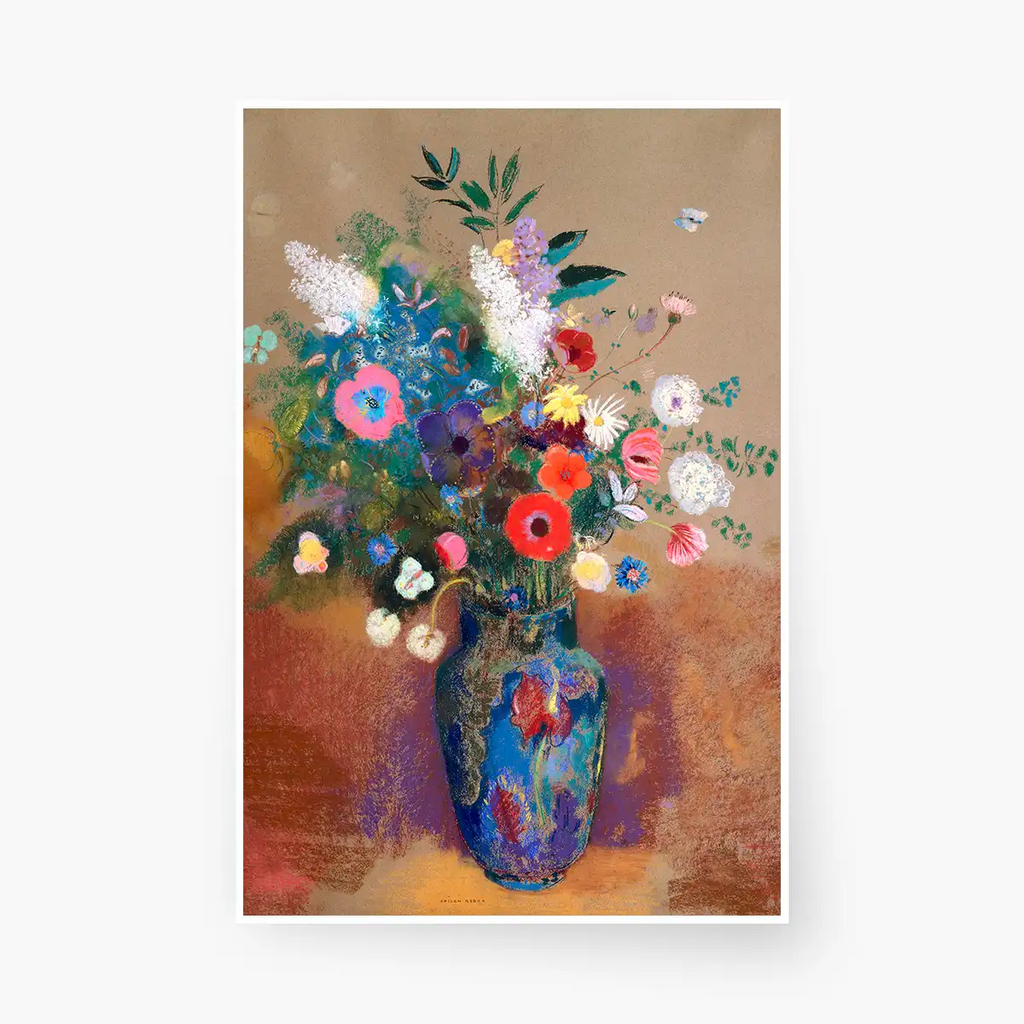 Bouquet of Flowers printable by Odilon Redon - Printable.app