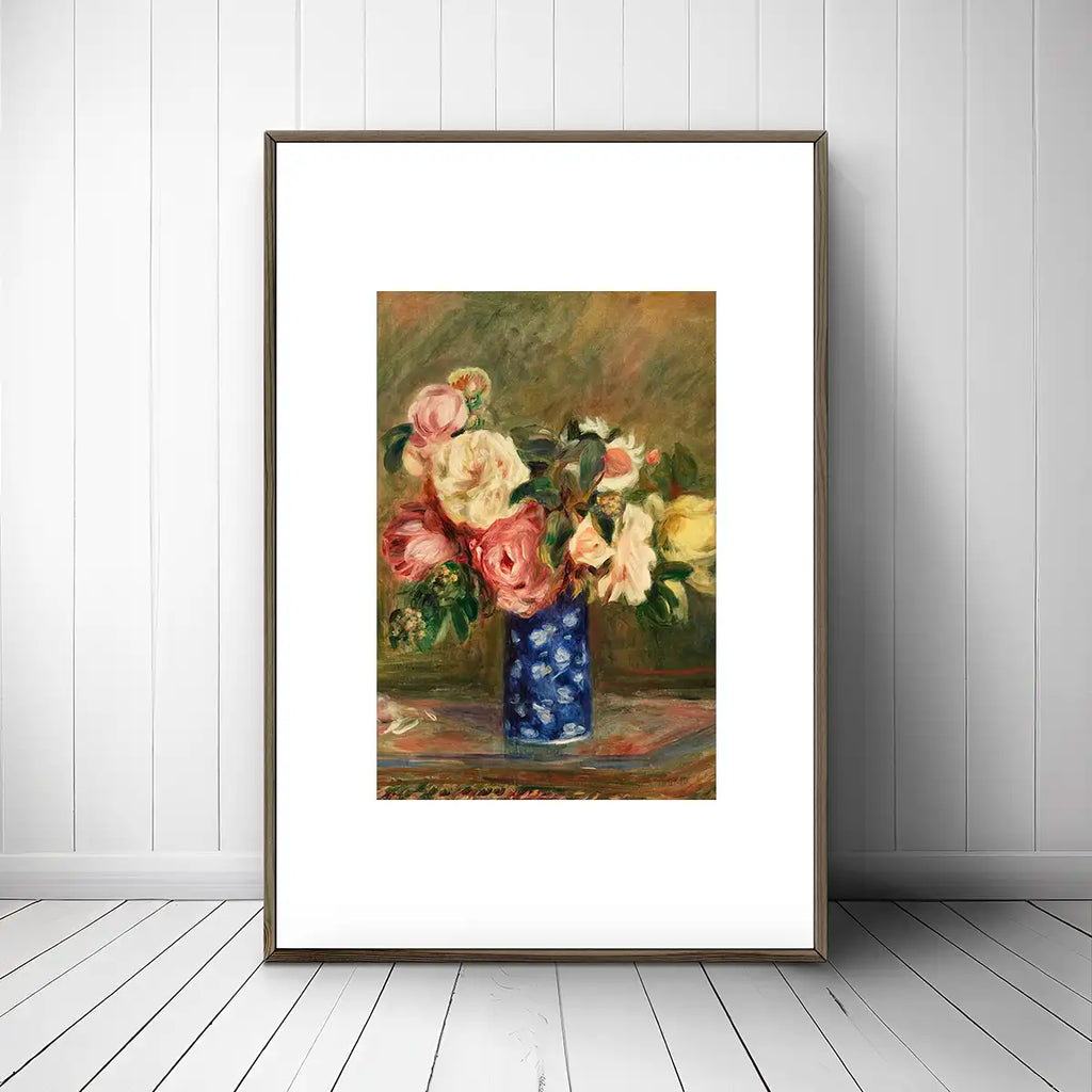 Bouquet of Roses II printable by Pierre-Auguste Renoir - Printable.app