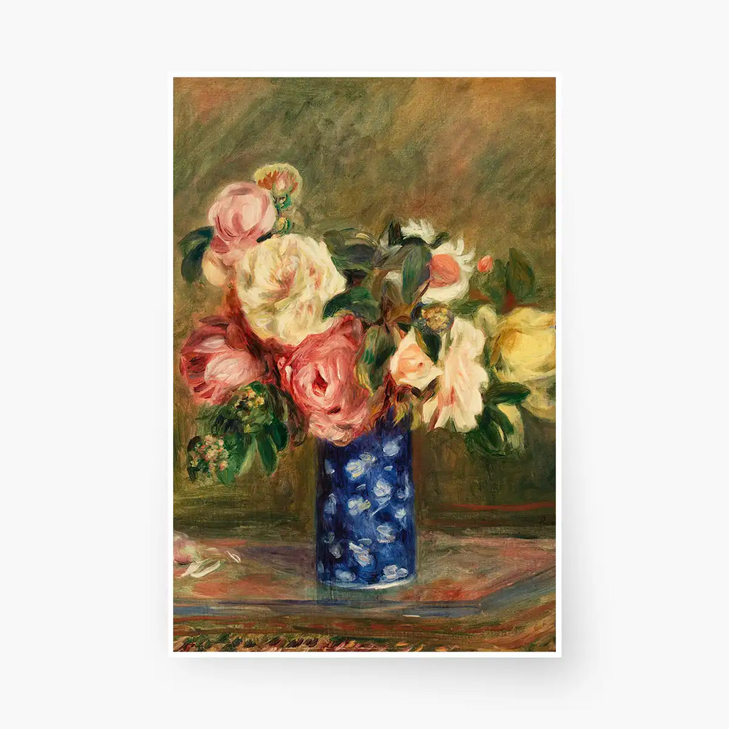 Bouquet of Roses II printable by Pierre-Auguste Renoir - Printable.app