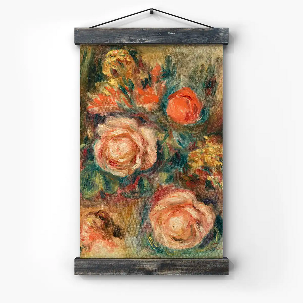 Bouquet of Roses printable by Pierre-Auguste Renoir - Printable.app