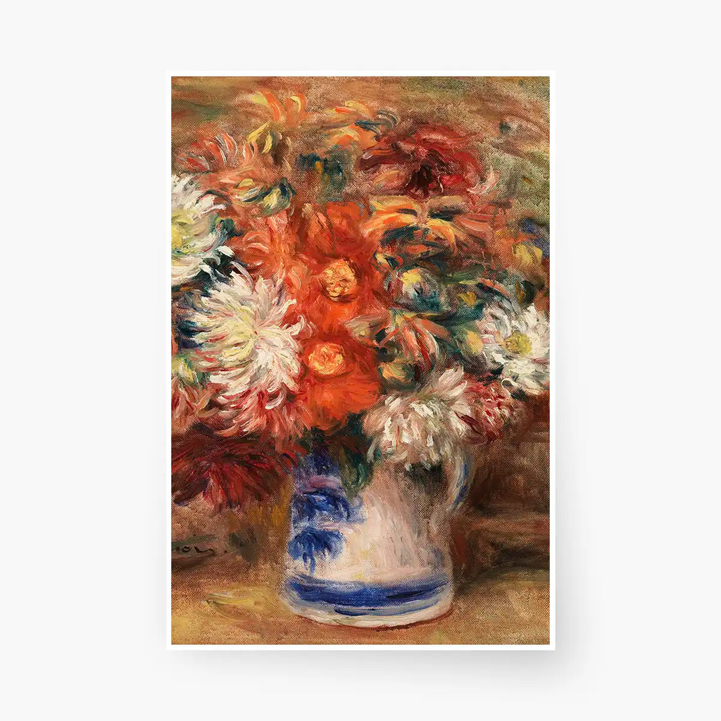 Bouquet printable by Pierre-Auguste Renoir - Printable.app