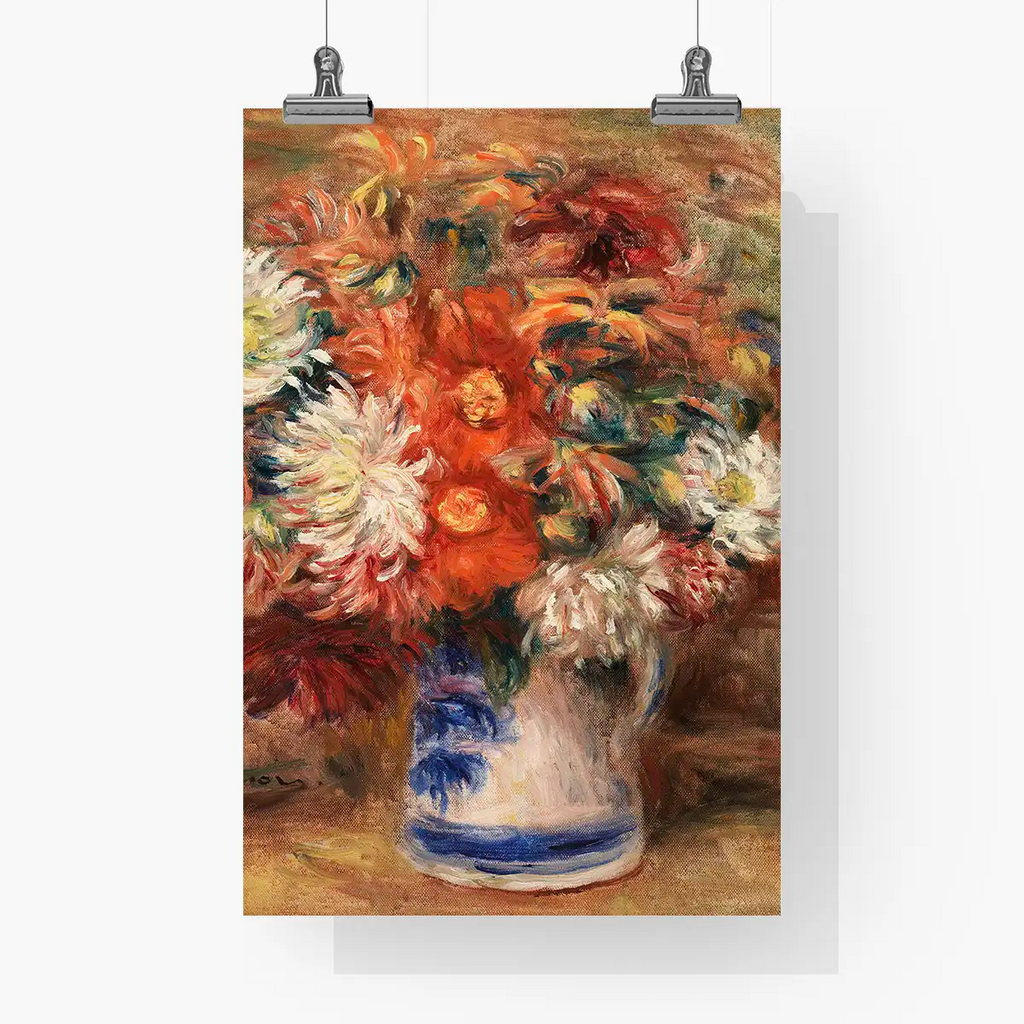 Bouquet printable by Pierre-Auguste Renoir - Printable.app