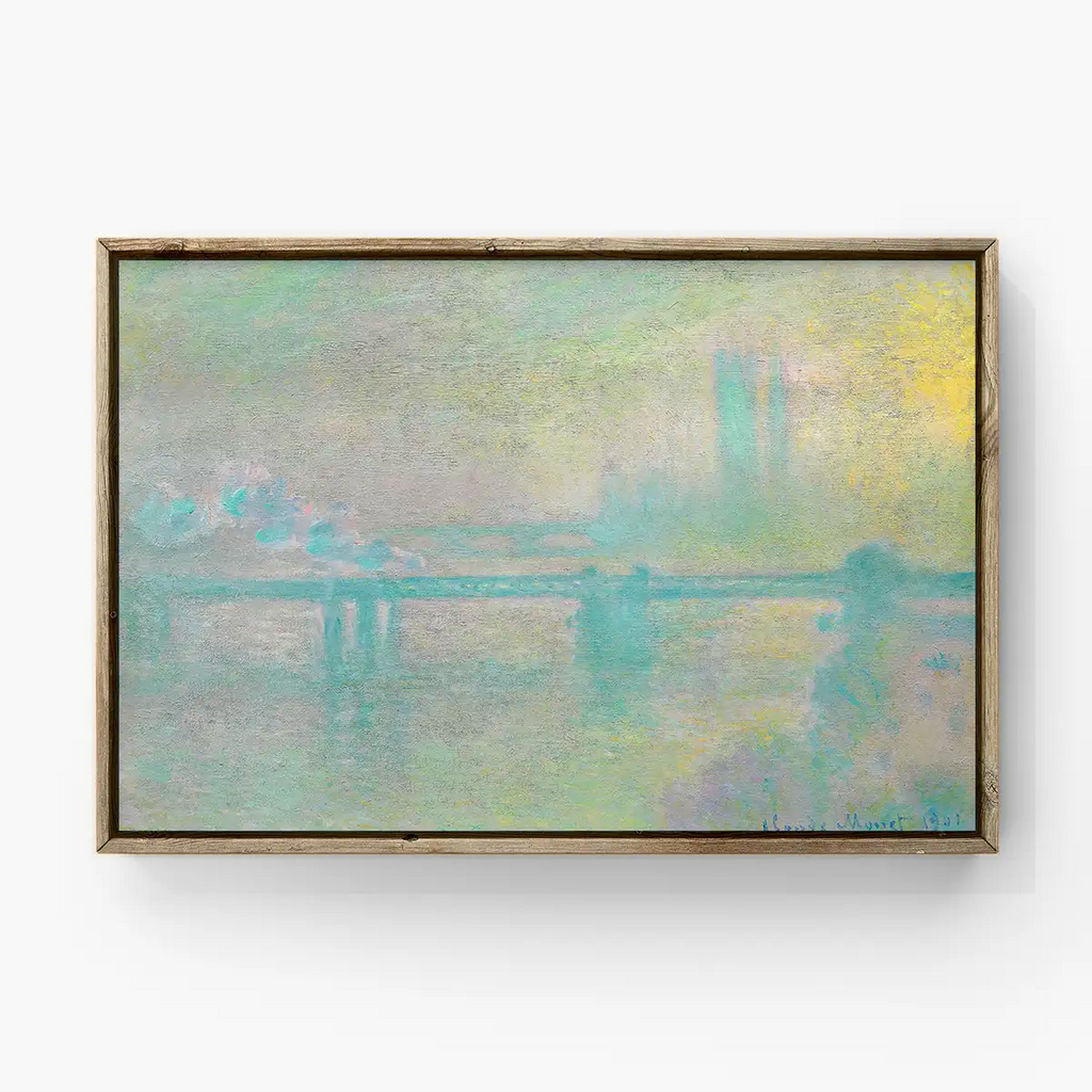 Charing Cross Bridge, London printable by Claude Monet - Printable.app