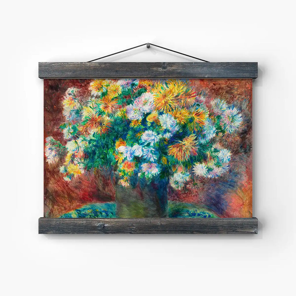 Chrysanthemum printable by Pierre-Auguste Renoir - Printable.app