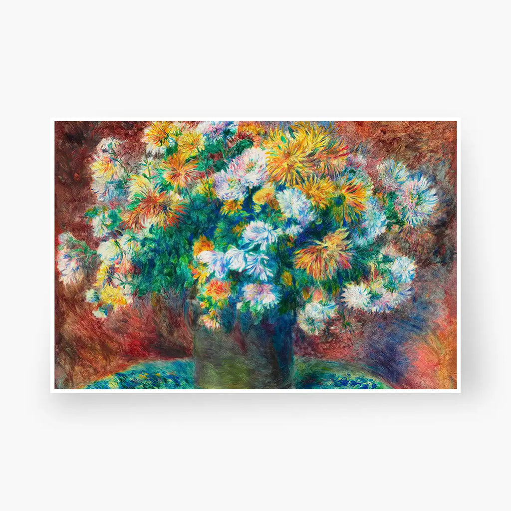 Chrysanthemum printable by Pierre-Auguste Renoir - Printable.app