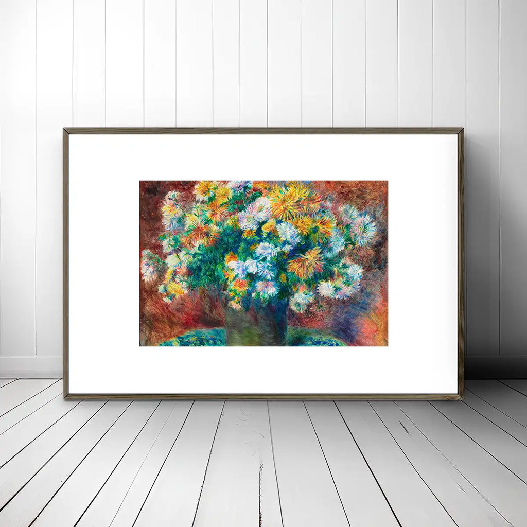 Chrysanthemum printable by Pierre-Auguste Renoir - Printable.app