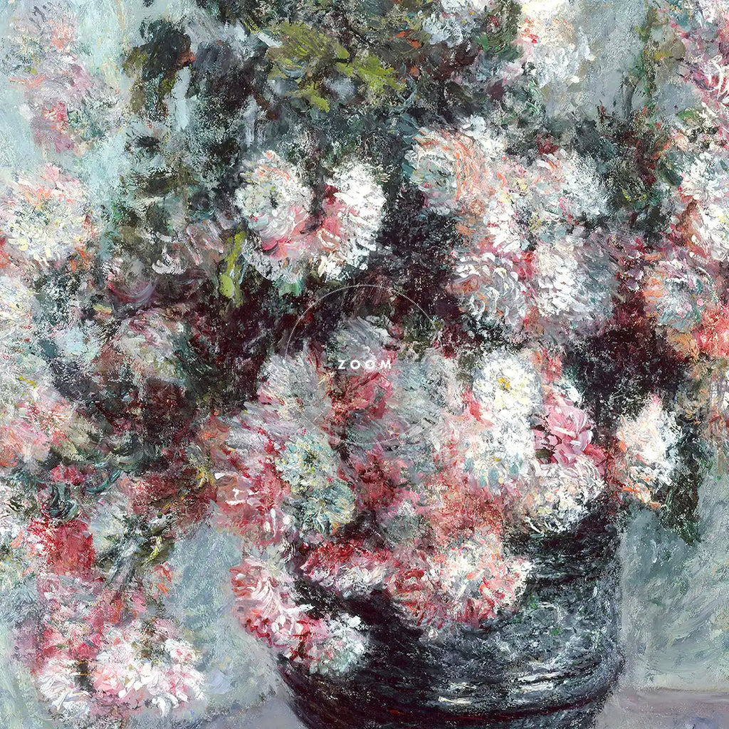 Chrysanthemums printable by Claude Monet - Printable.app