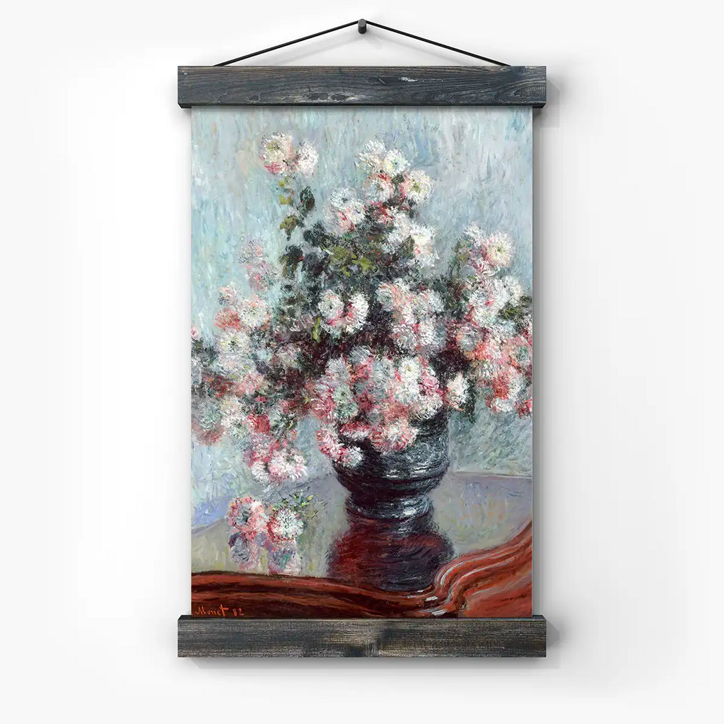 Chrysanthemums printable by Claude Monet - Printable.app