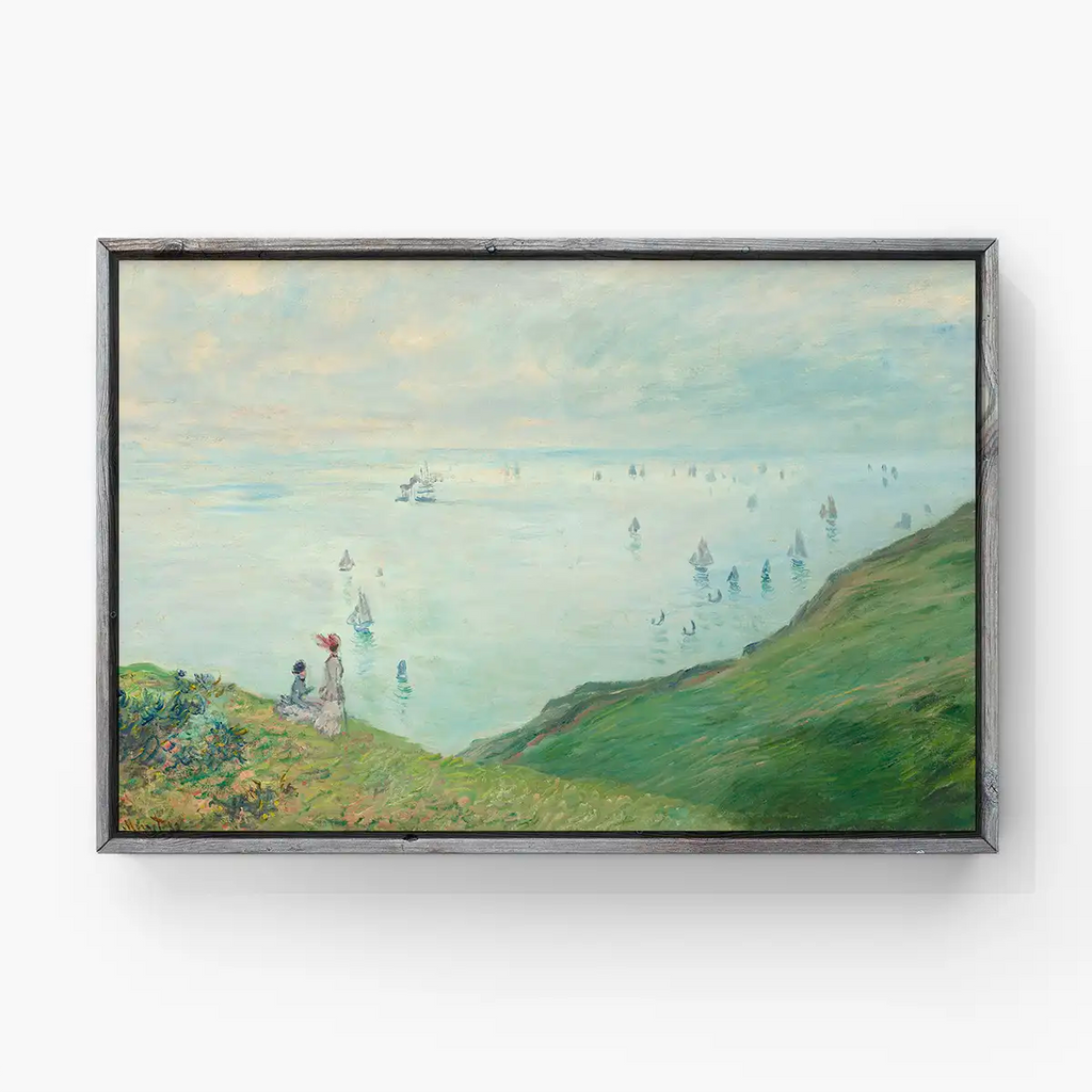 Cliffs at Pourville printable by Claude Monet - Printable.app