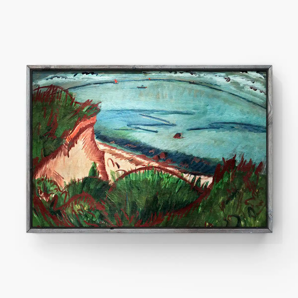 Coastal Landscape on Fehmarn printable by Ernst Ludwig Kirchner - Printable.app