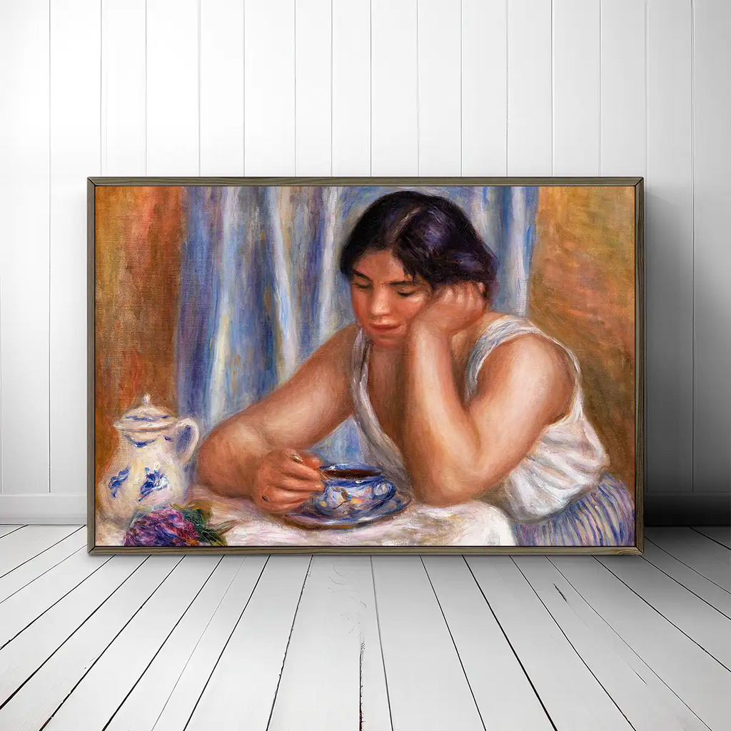 Cup of Chocolate printable by Pierre-Auguste Renoir - Printable.app