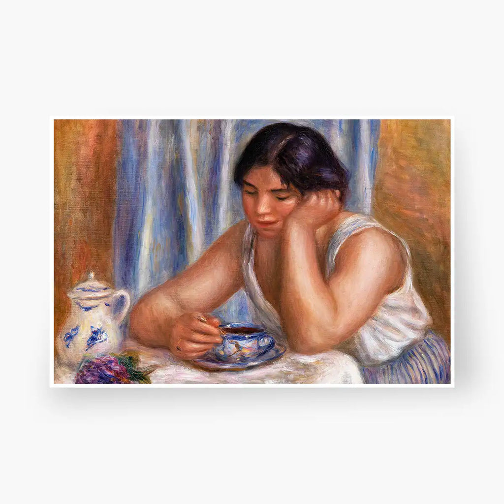 Cup of Chocolate printable by Pierre-Auguste Renoir - Printable.app