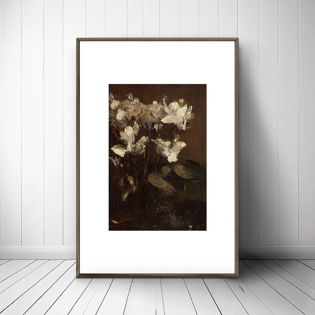 Cyclamens flowers printable by Henri Fantin-Latour - Printable.app