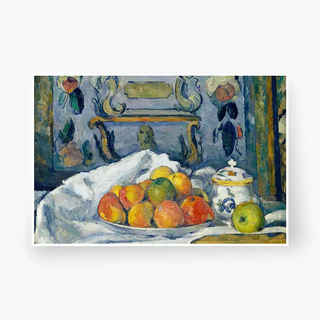 Dish of Apples printable by Paul Cézanne - Printable.app