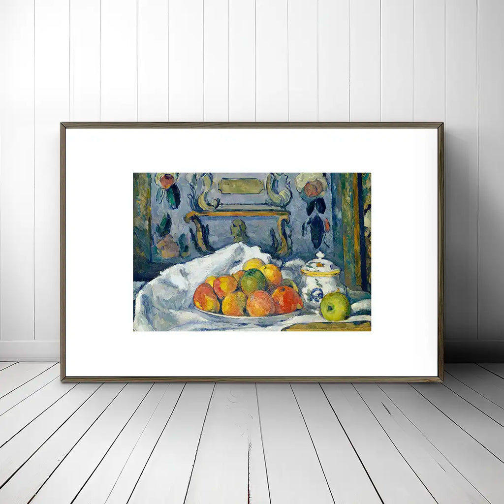 Dish of Apples printable by Paul Cézanne - Printable.app