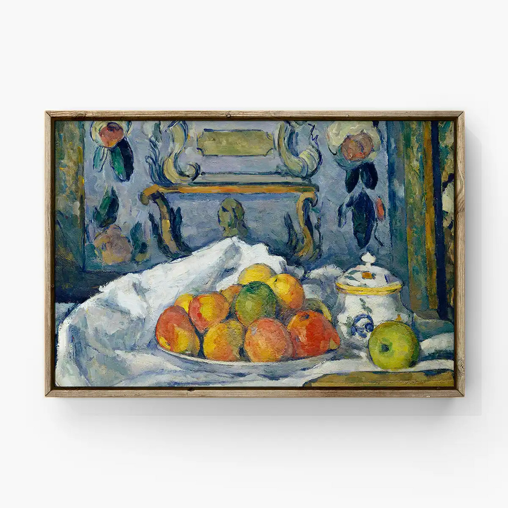 Dish of Apples printable by Paul Cézanne - Printable.app