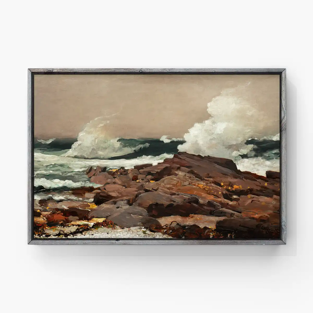 Eastern Point printable by Winslow Homer - Printable.app