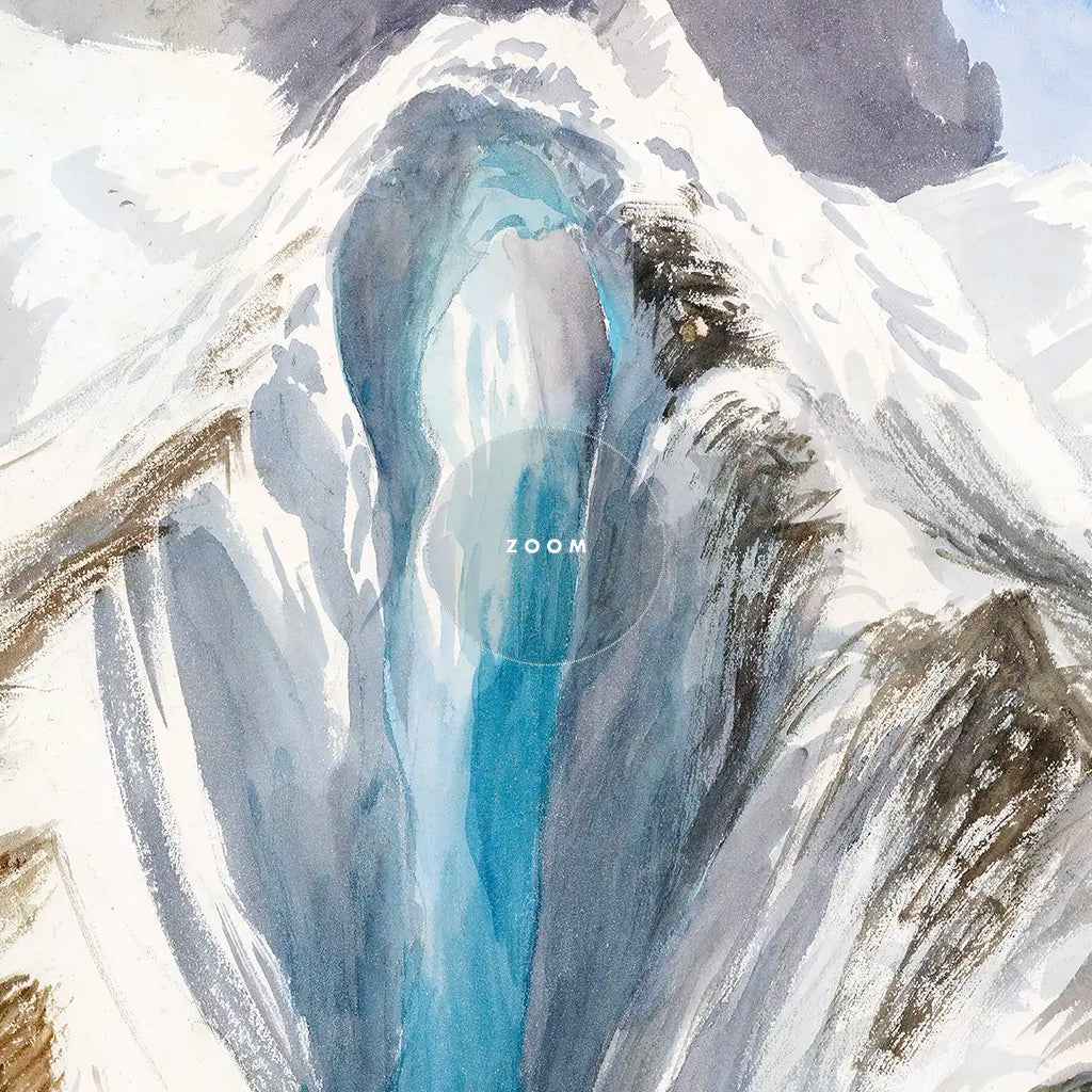 Eismeer, Grindelwald printable by John Singer Sargent - Printable.app