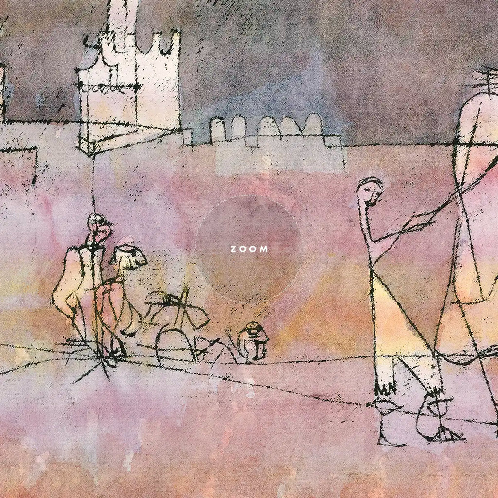 Episode Before an Arab Town printable by Paul Klee - Printable.app