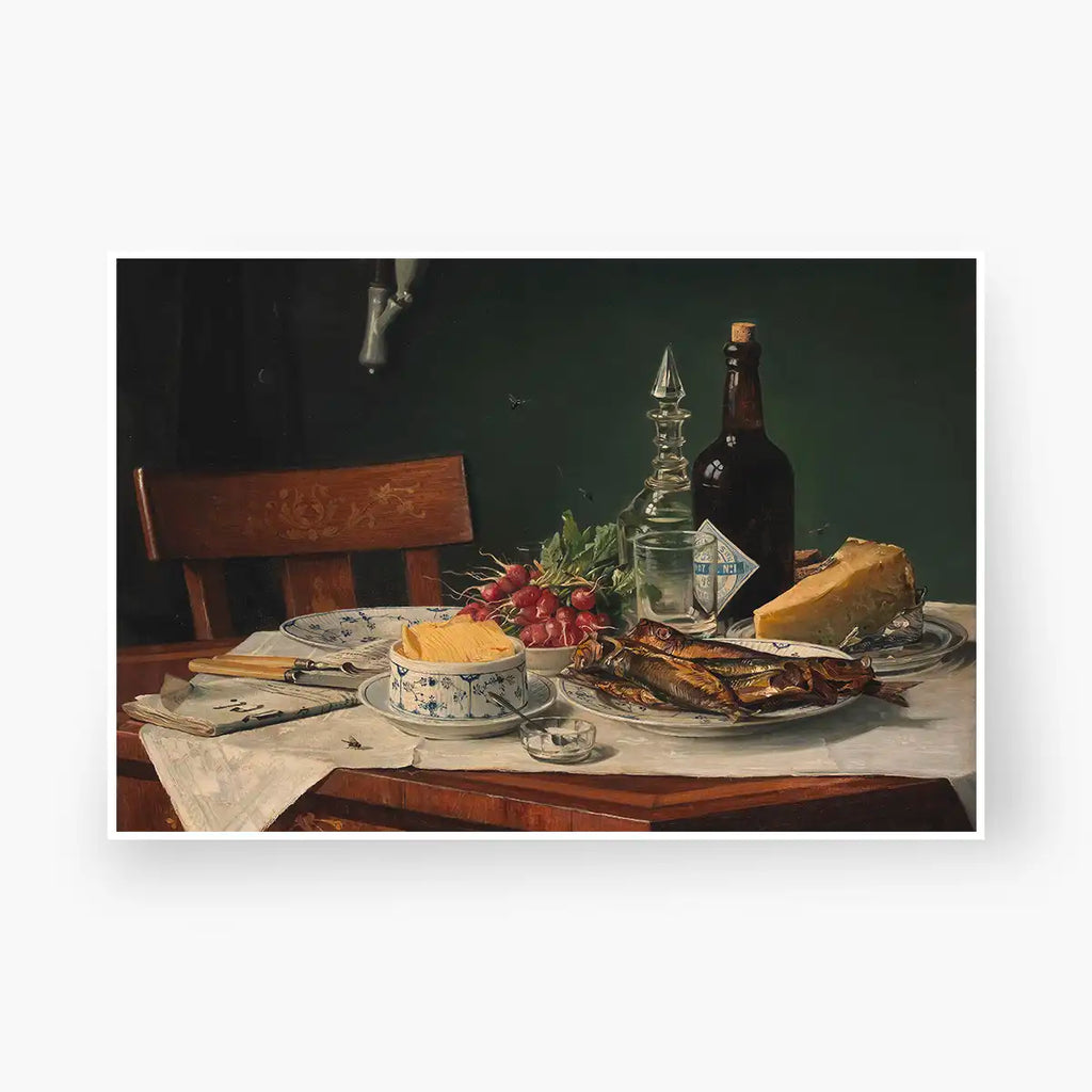 Et frokostbord printable by Oluf August Hermansen - Printable.app