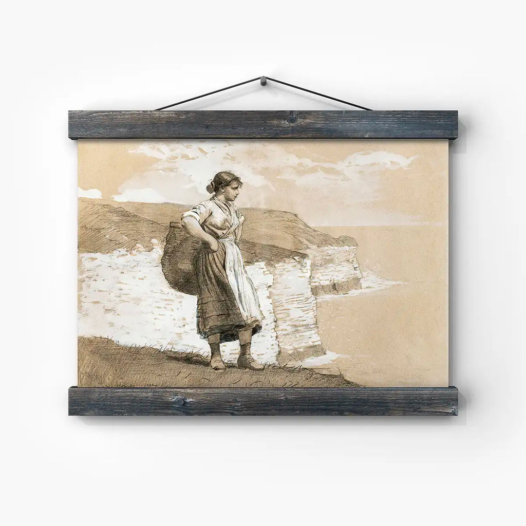 Flamborough Head, England printable by Winslow Homer - Printable.app