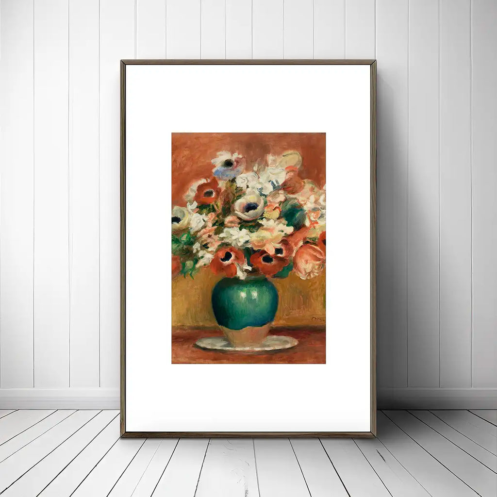 Flowers printable by Pierre-Auguste Renoir - Printable.app