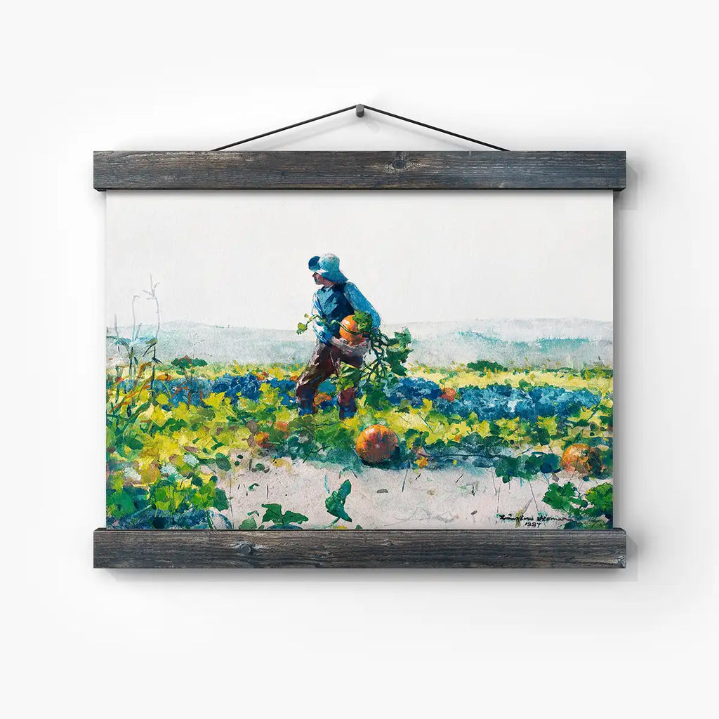 For to Be a Farmer's Boy printable by Winslow Homer - Printable.app