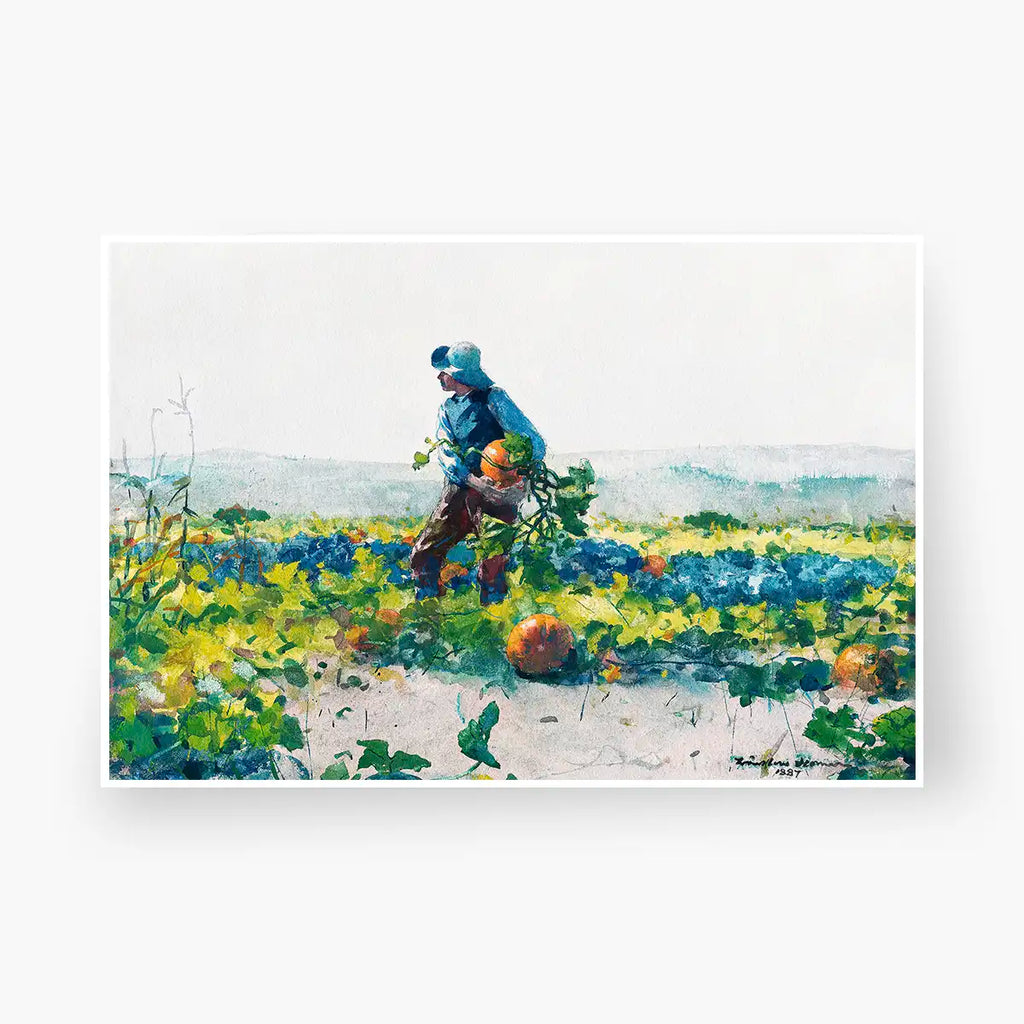 For to Be a Farmer's Boy printable by Winslow Homer - Printable.app