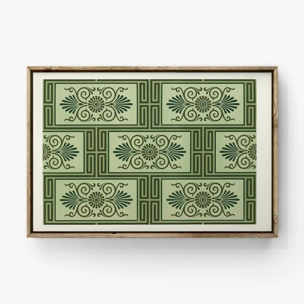 Greek ornamental pattern from The Practical Decorator and Ornamentist printable by G.A Audsley and M.A. Audsley - Printable.app