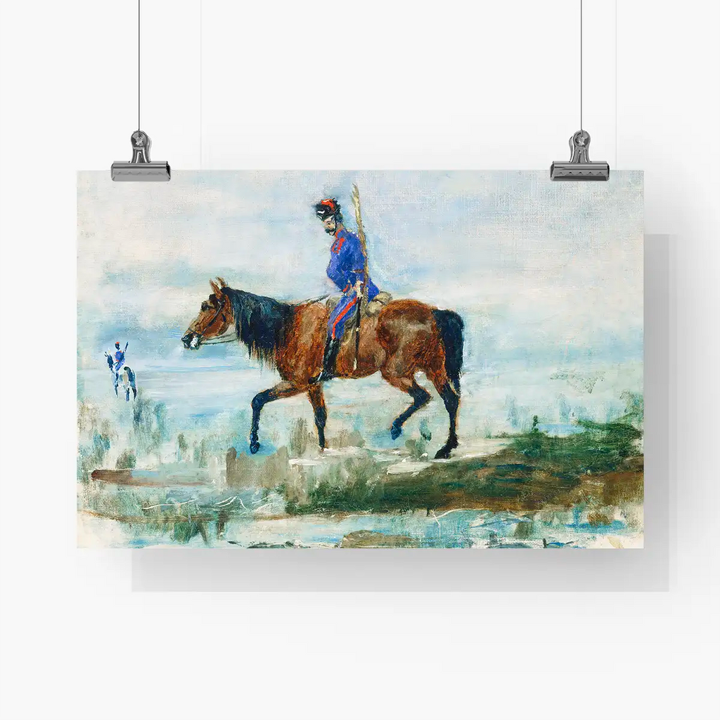 Hussars printable by Henri de Toulouse-Lautrec - Printable.app