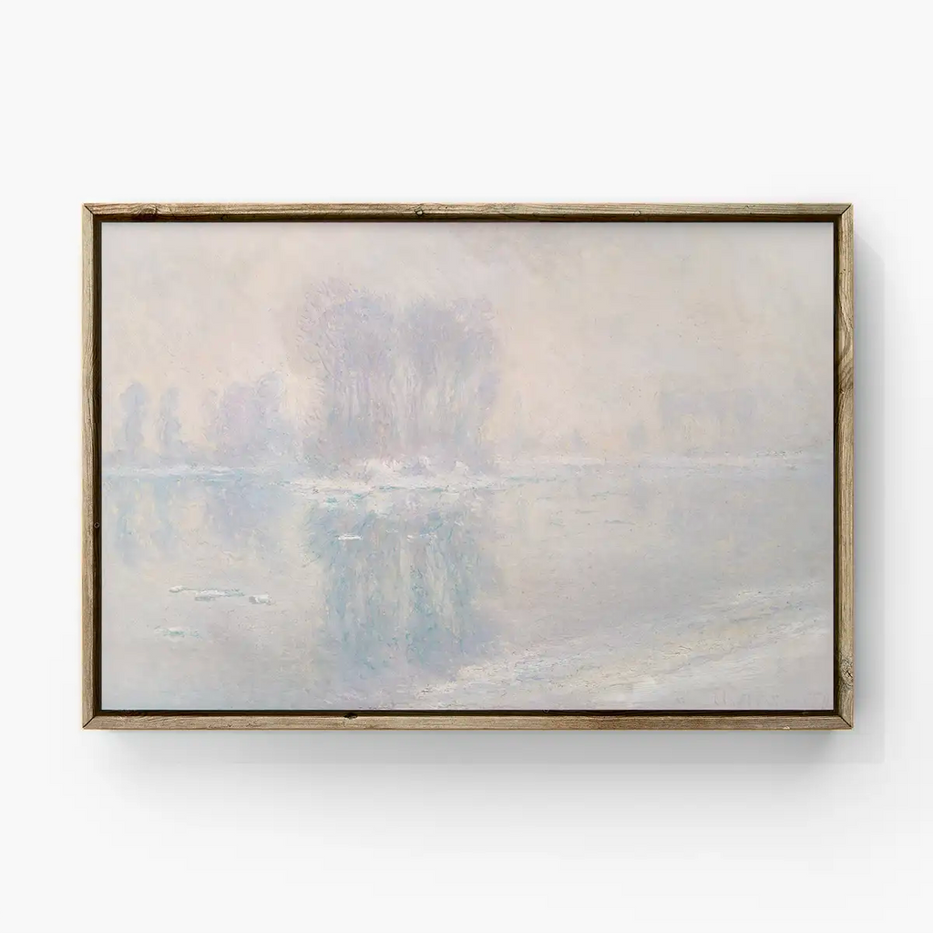 Ice Floes printable by Claude Monet - Printable.app