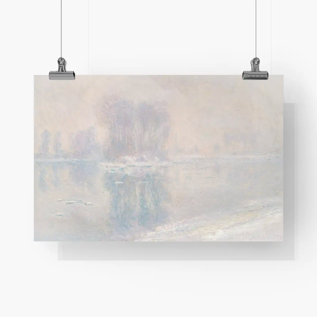 Ice Floes printable by Claude Monet - Printable.app