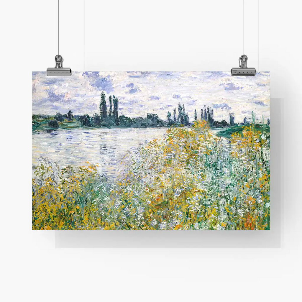 Île aux Fleurs near Vétheuil printable by Claude Monet - Printable.app