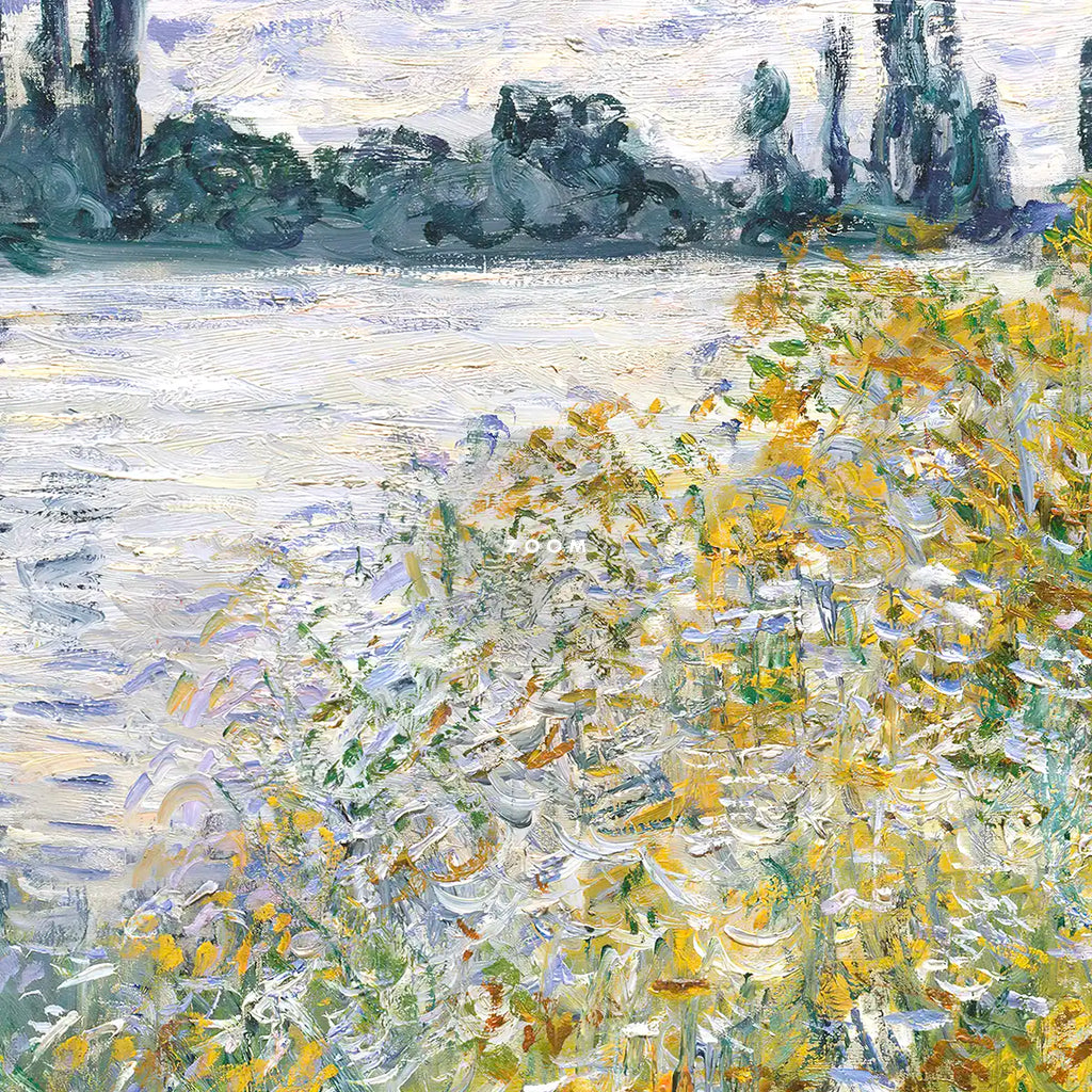 Île aux Fleurs near Vétheuil printable by Claude Monet - Printable.app