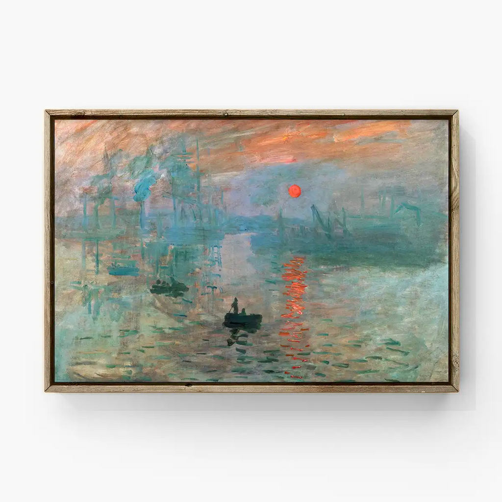 Impression, Sunrise printable by Claude Monet - Printable.app