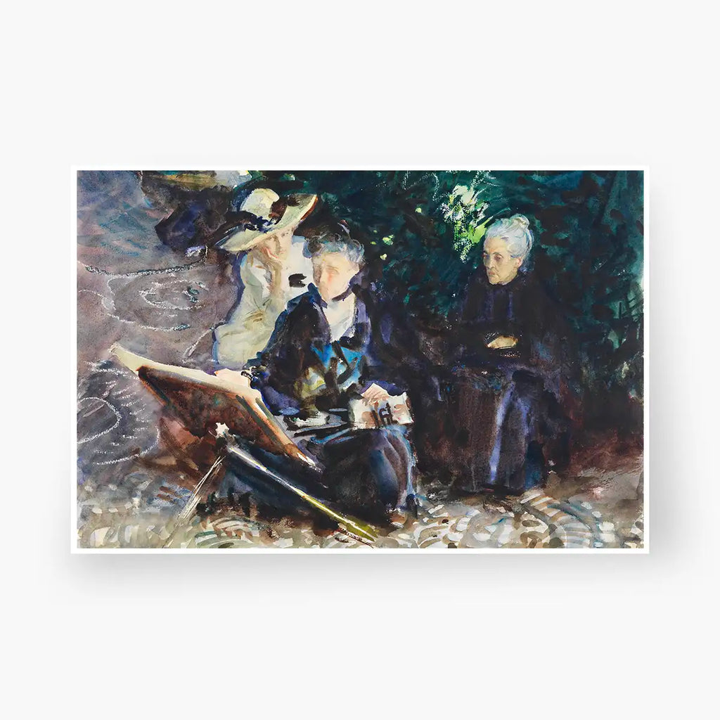 In the Generalife printable by John Singer Sargent - Printable.app