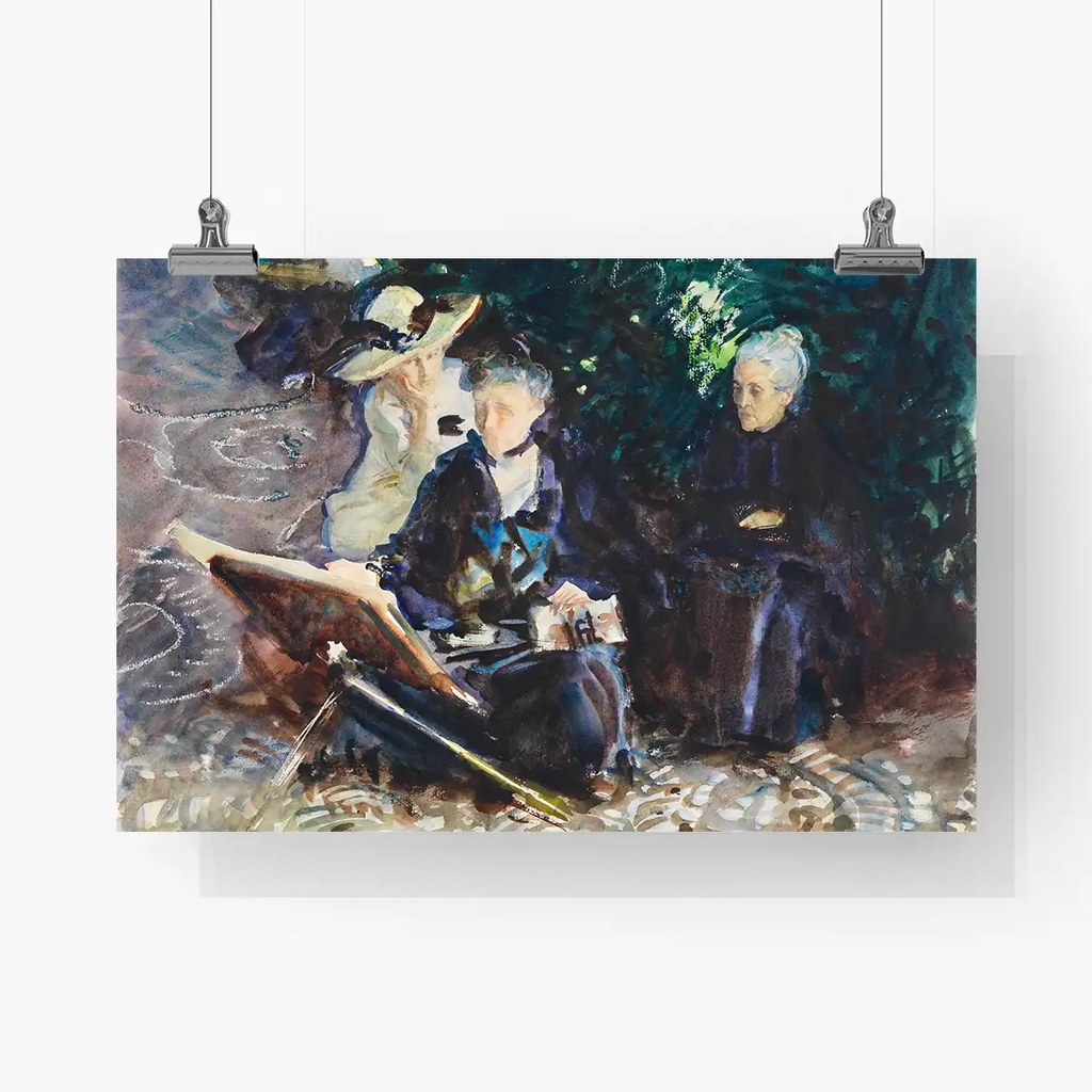 In the Generalife printable by John Singer Sargent - Printable.app